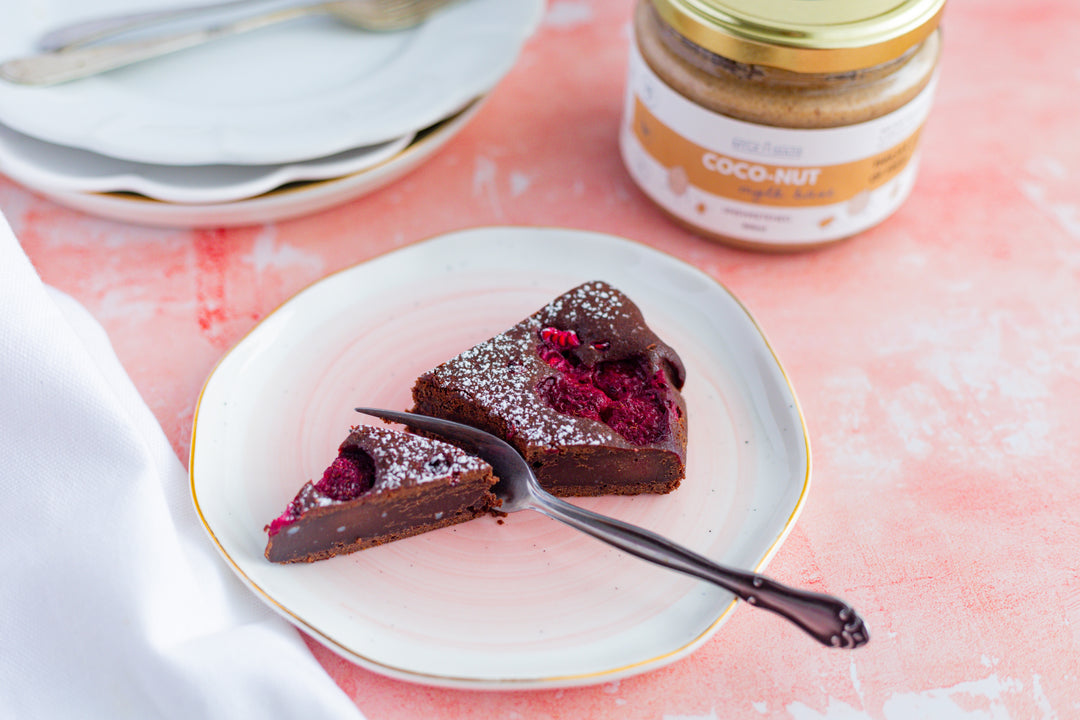 Dark Chocolate & Raspberry Brownies