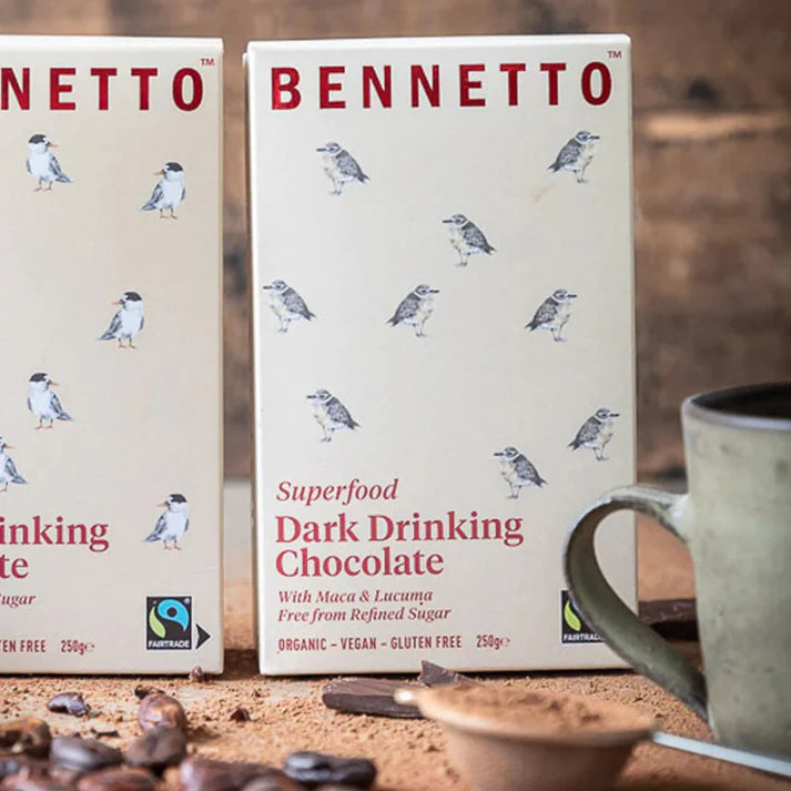 Bennetto Superfood Dark Drinking Chocolate 250g