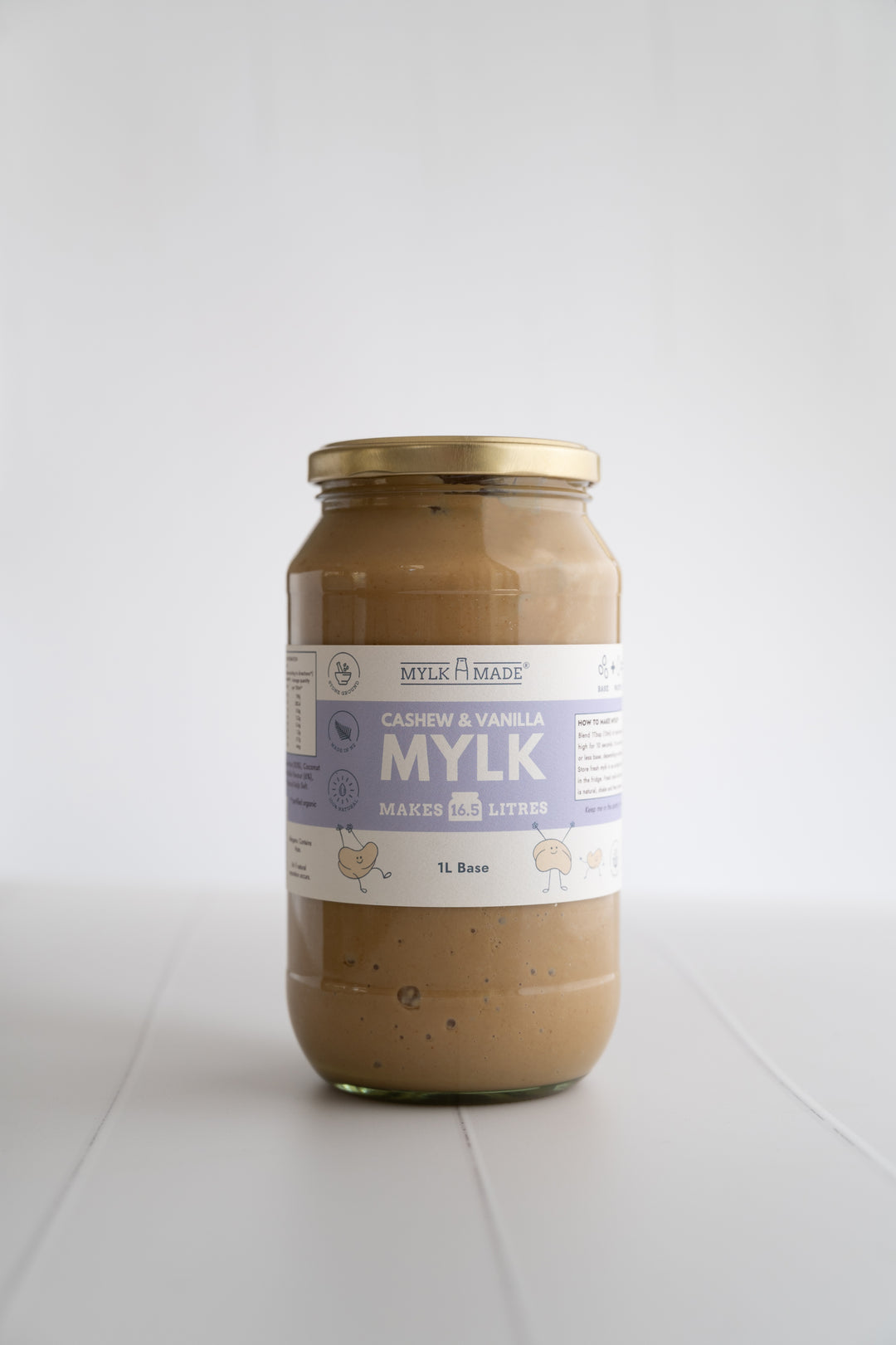 Cashew and Vanilla Mylk Base